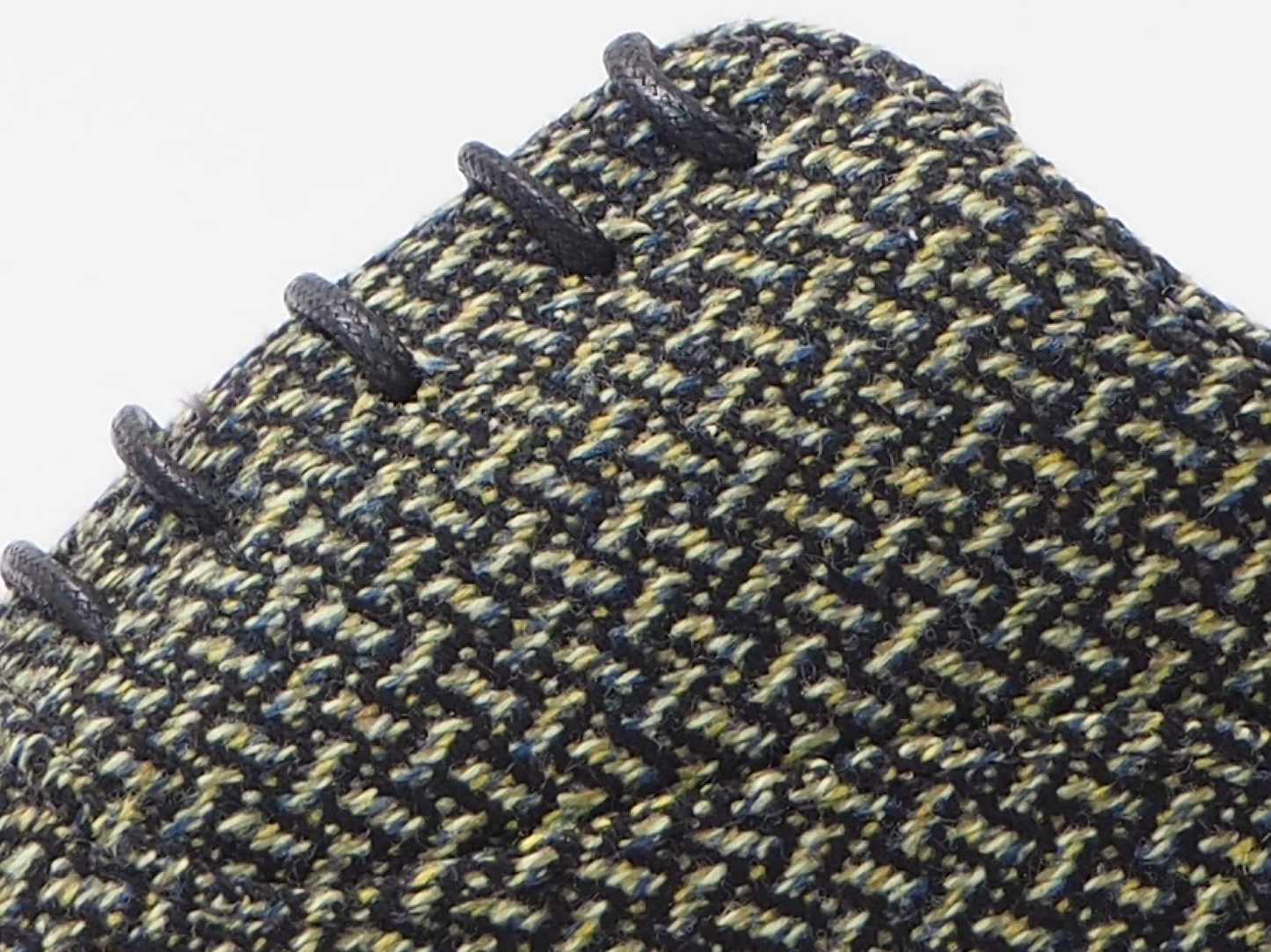 Black & Gold Wool Men's Dress Shoes + Belt