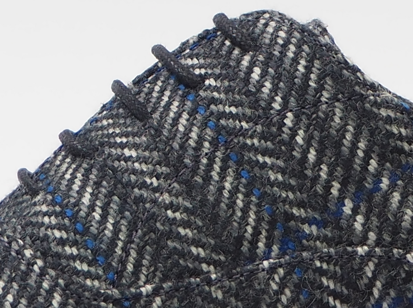 White & Blue Men's Dress Shoes + Belt