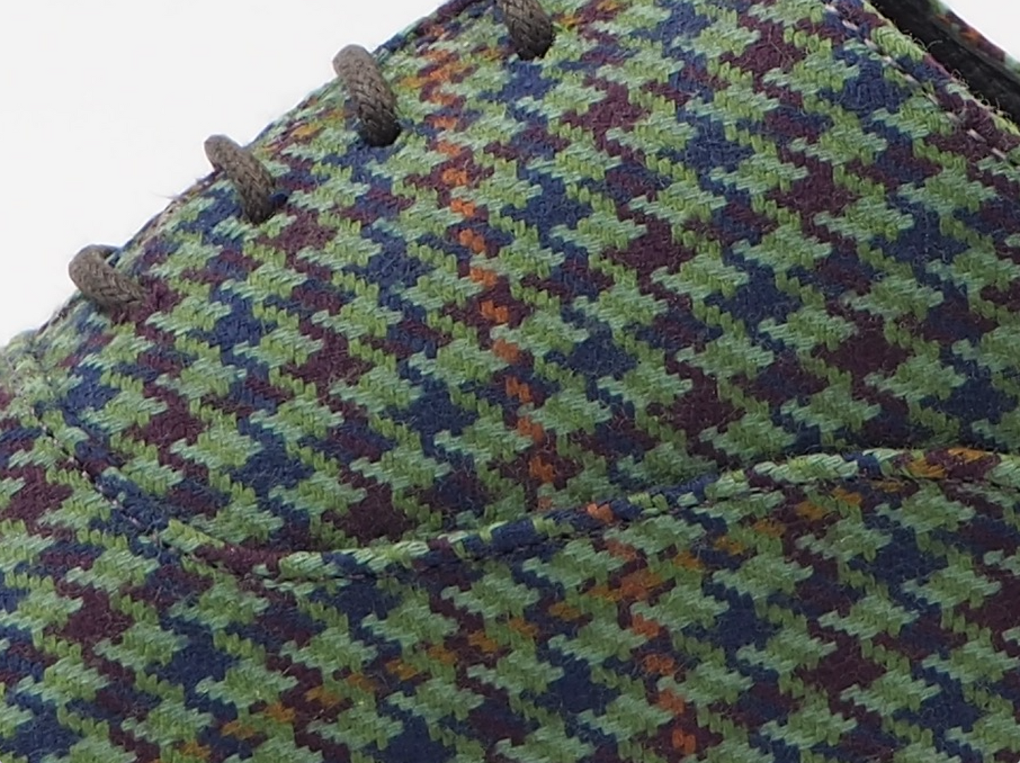 Multicolor Tweed Men's Dress Shoes + Belt