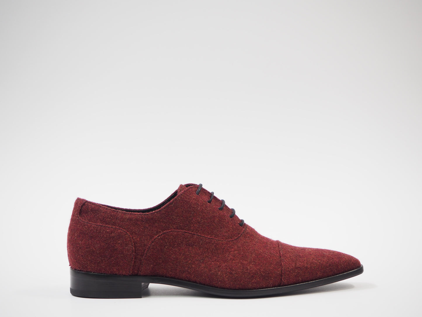Maroon Men's Dress Shoes + Belt
