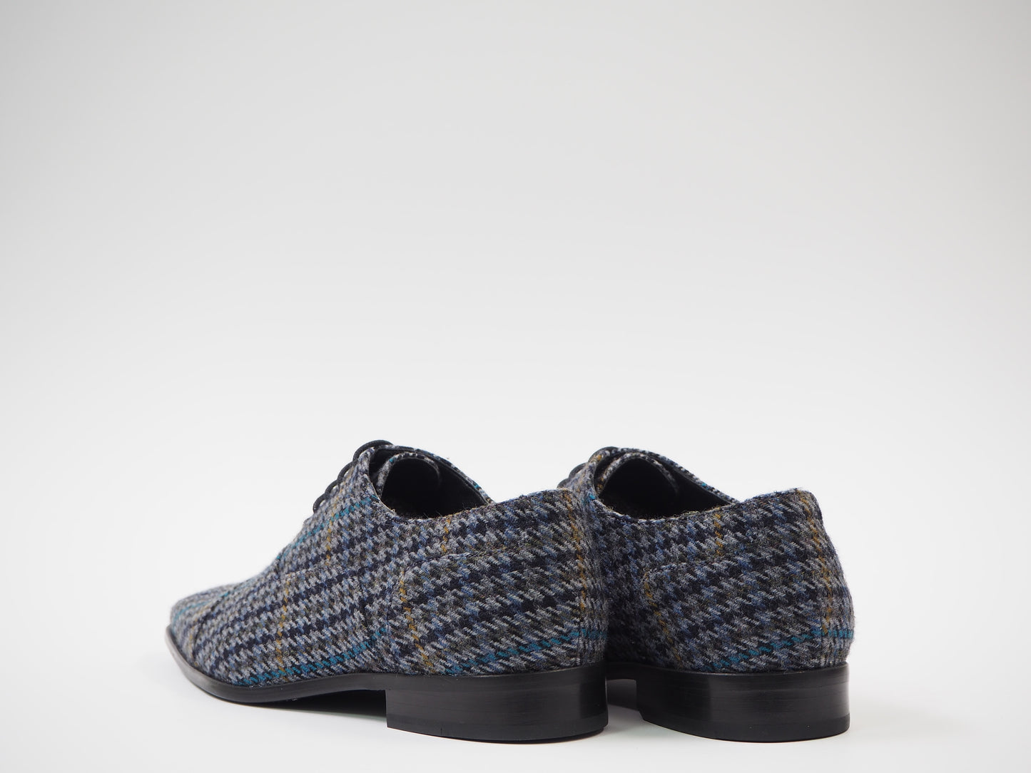 Gold & Blue Men's Dress Shoes + Belt