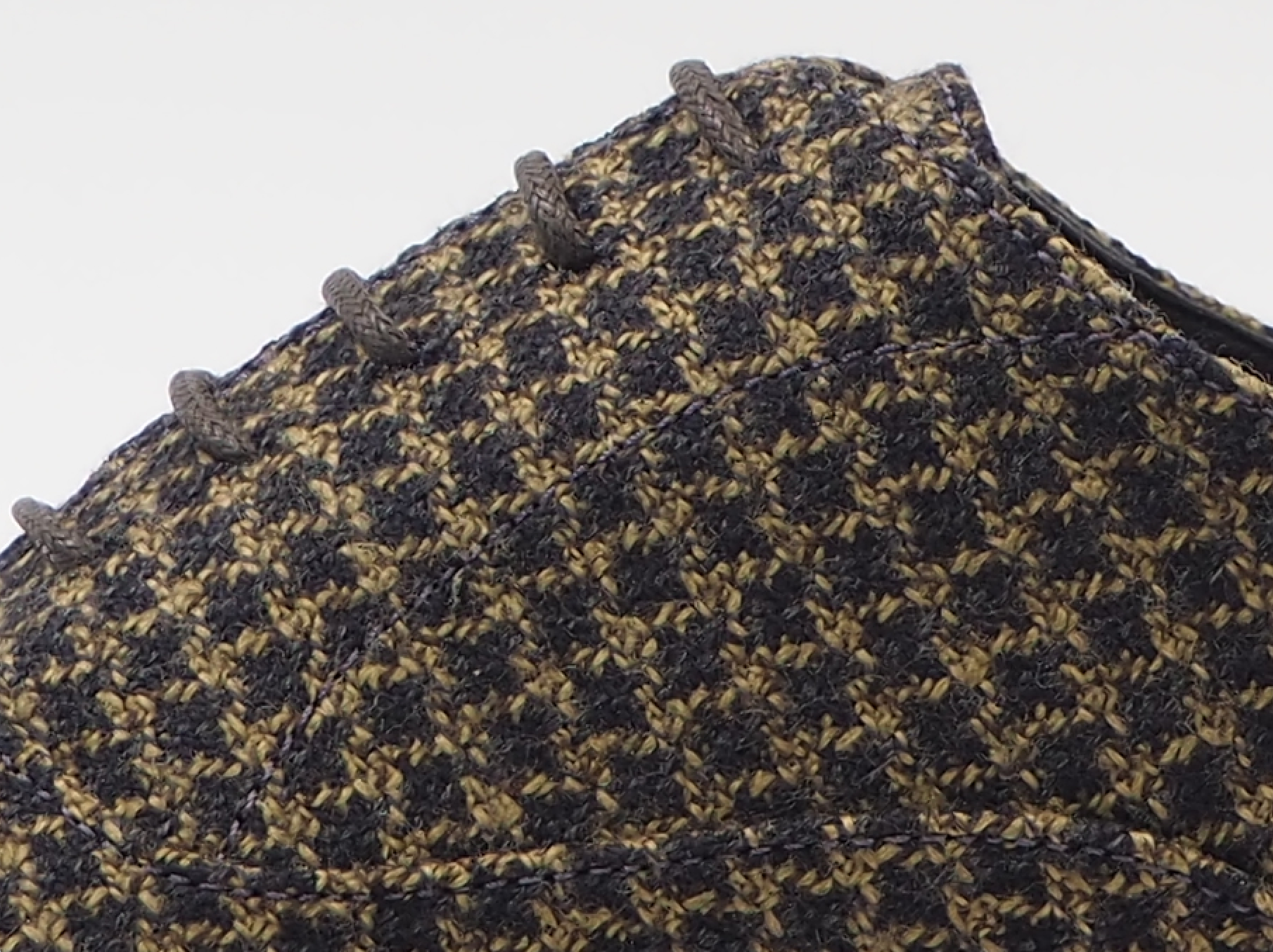 Size 45 - Gold & Black Tartan Oxford + Belt