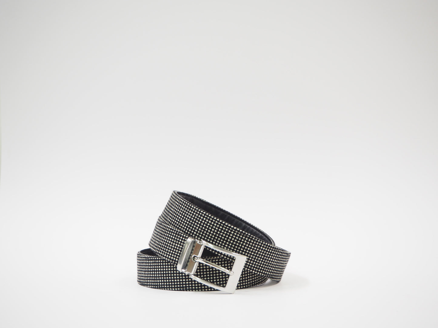 Multicolor Tweed Men's Dress Shoes + Belt