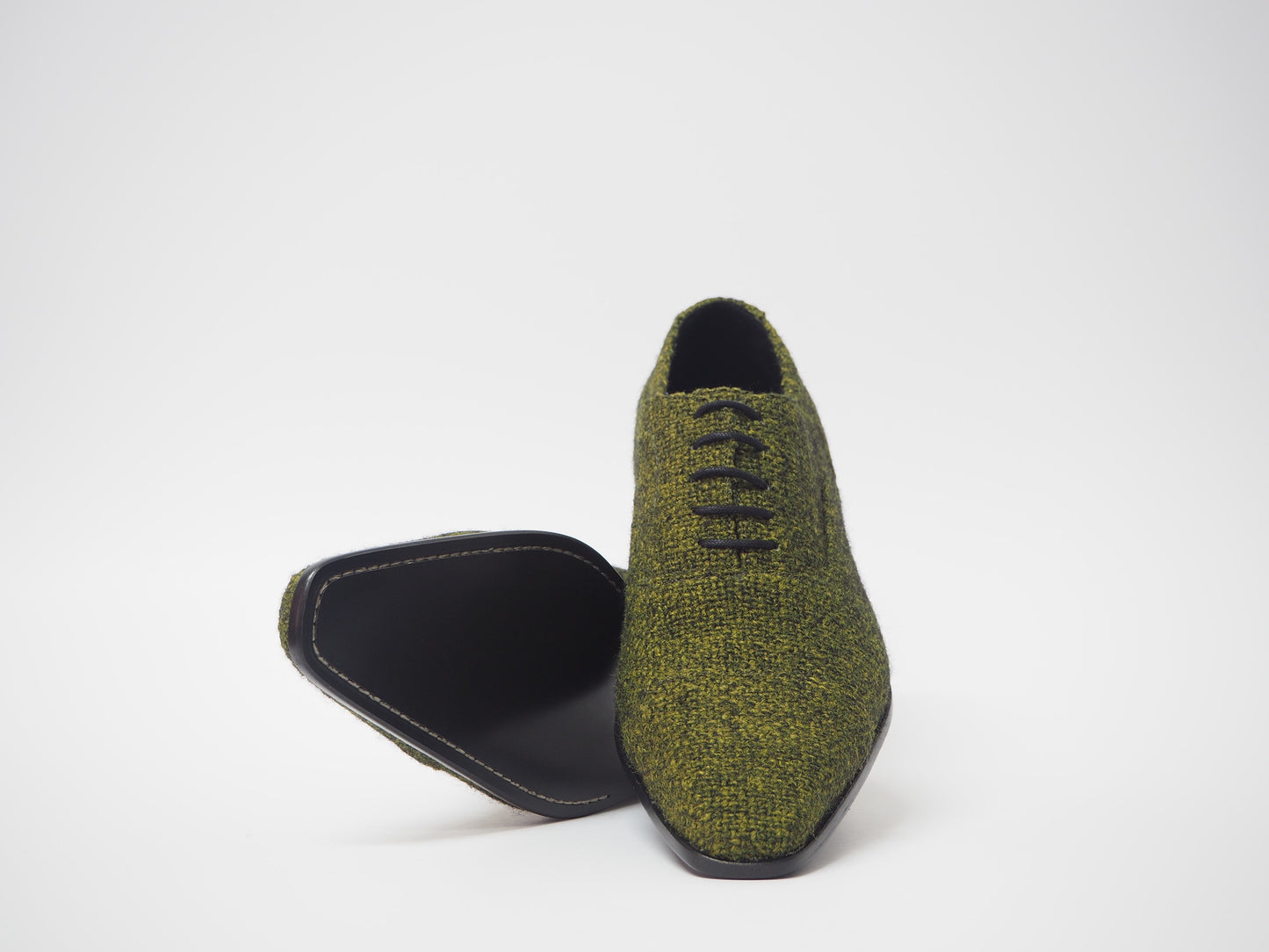 Olive Green Men's Dress Shoes