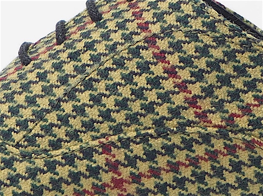 Multicolor Tweed Men's Dress Shoes + Belt