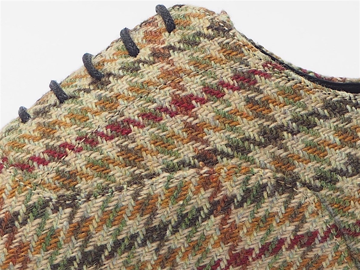 Size 45 - Autumn Multicolor Tartan Oxford + Belt