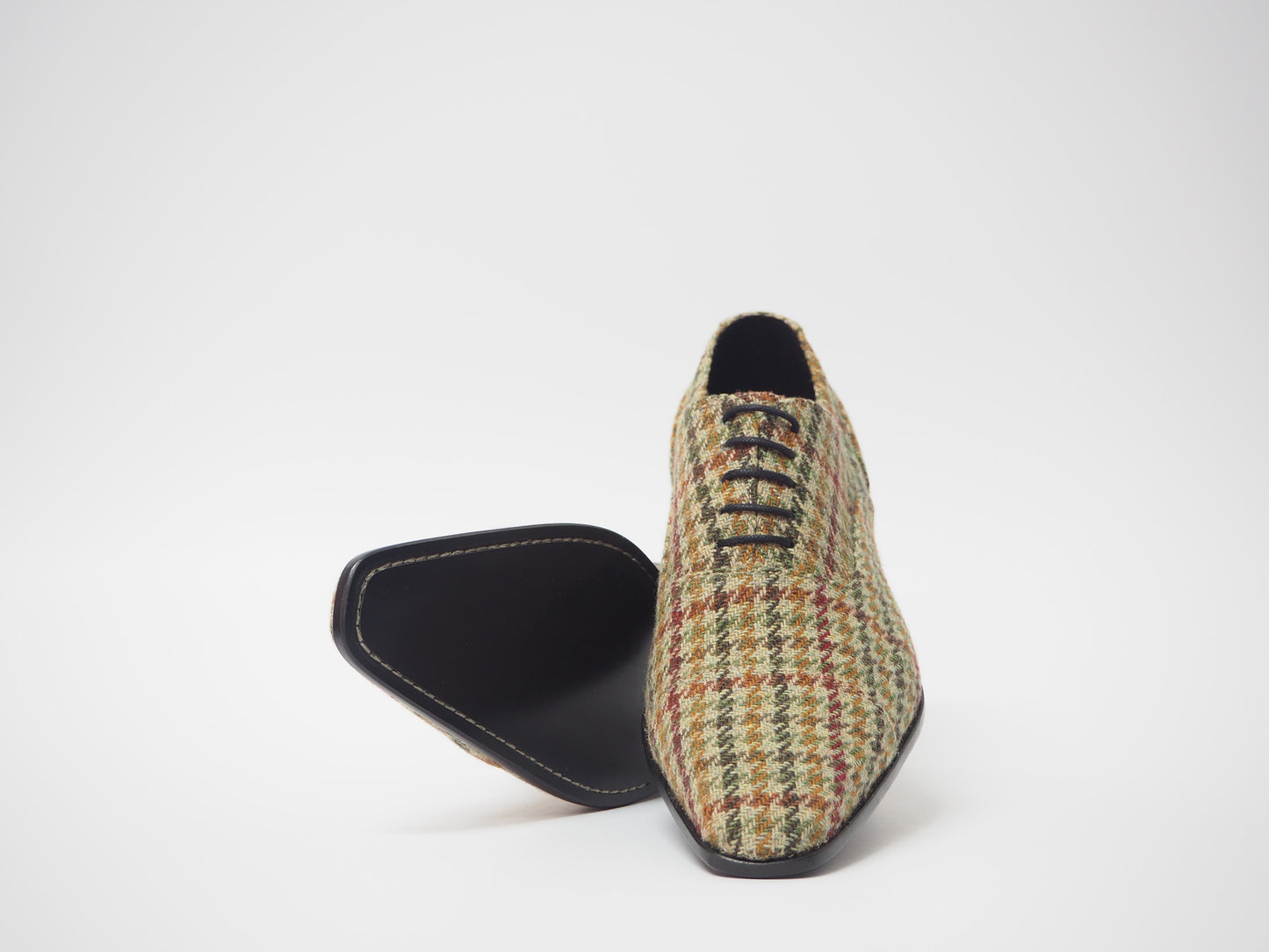 Tan Multicolor Men's Dress Shoes + Belt