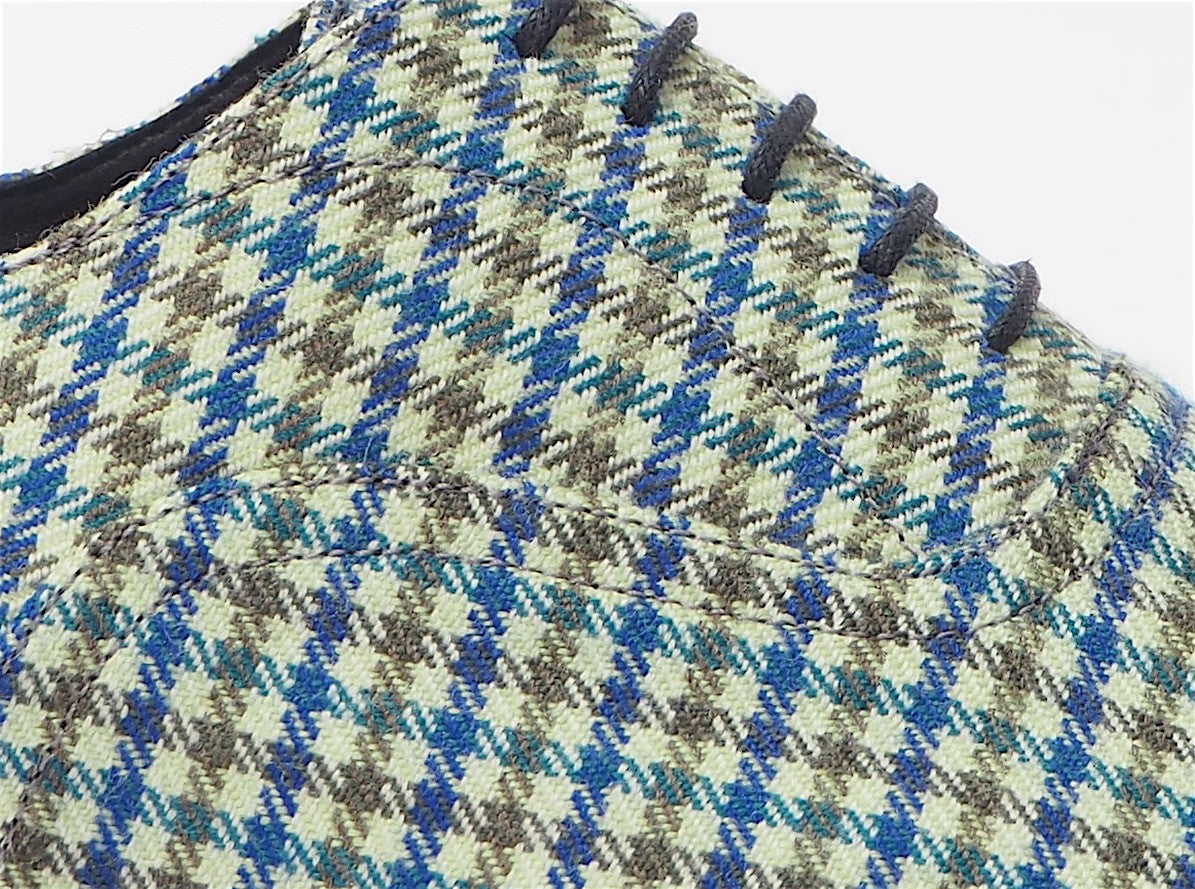 Blue & Olive Men's Dress Shoes + Belt