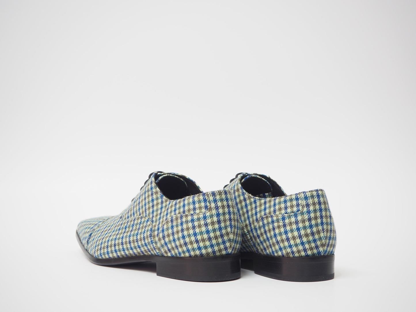 Blue & Olive Men's Dress Shoes + Belt