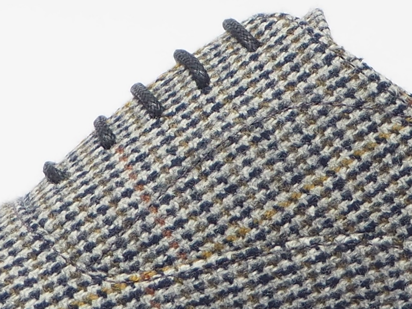 Blue Multicolor Men's Dress Shoes + Belt