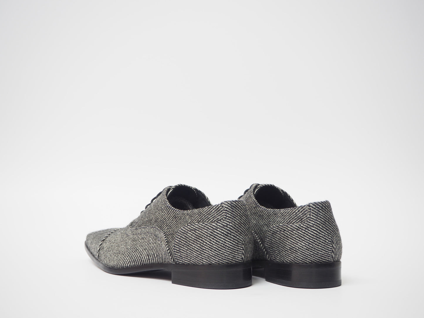 Black & Silver Men's Dress Shoes + Belt