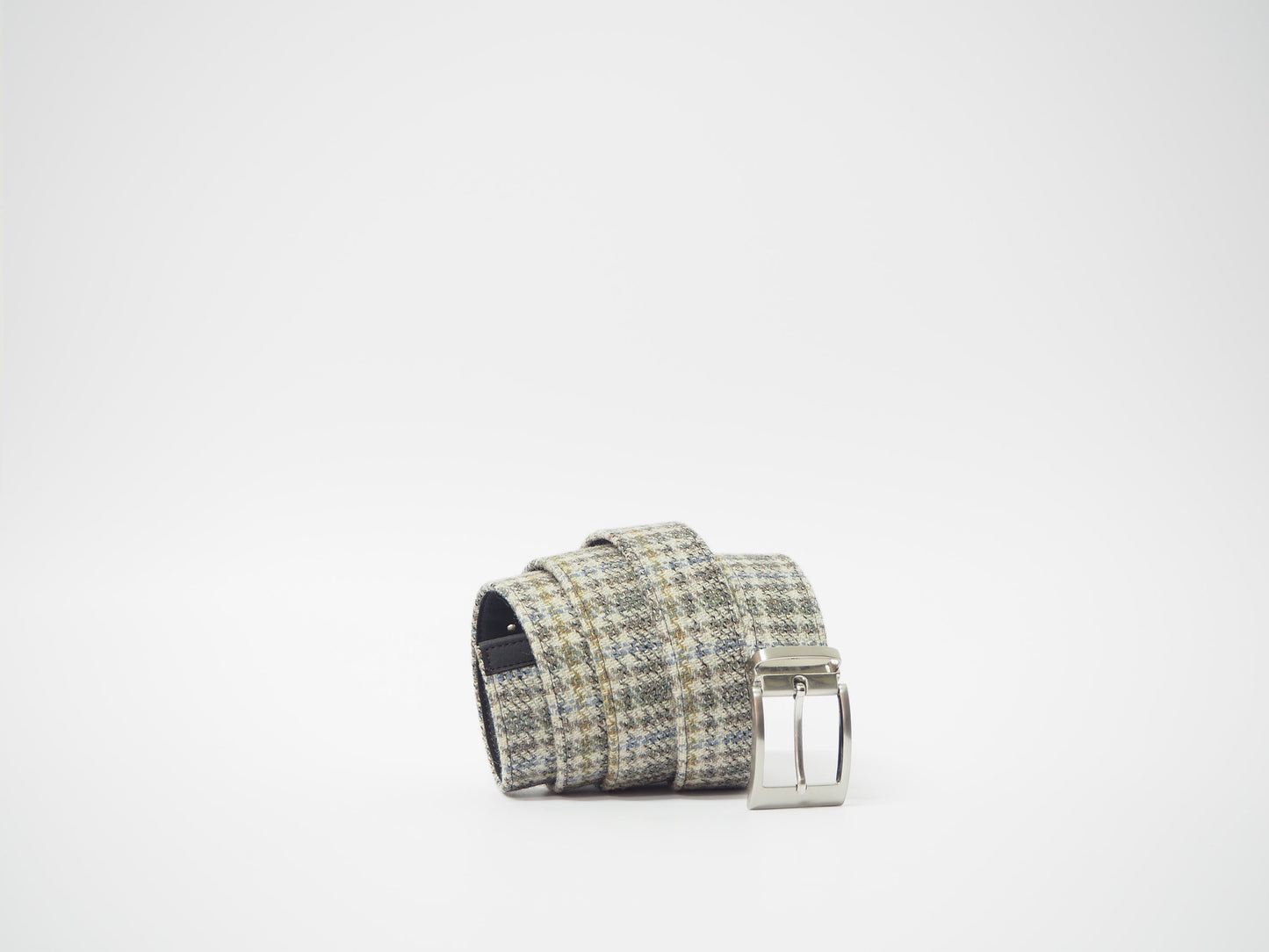 Gray & Blue Men's Dress Shoes + Belt