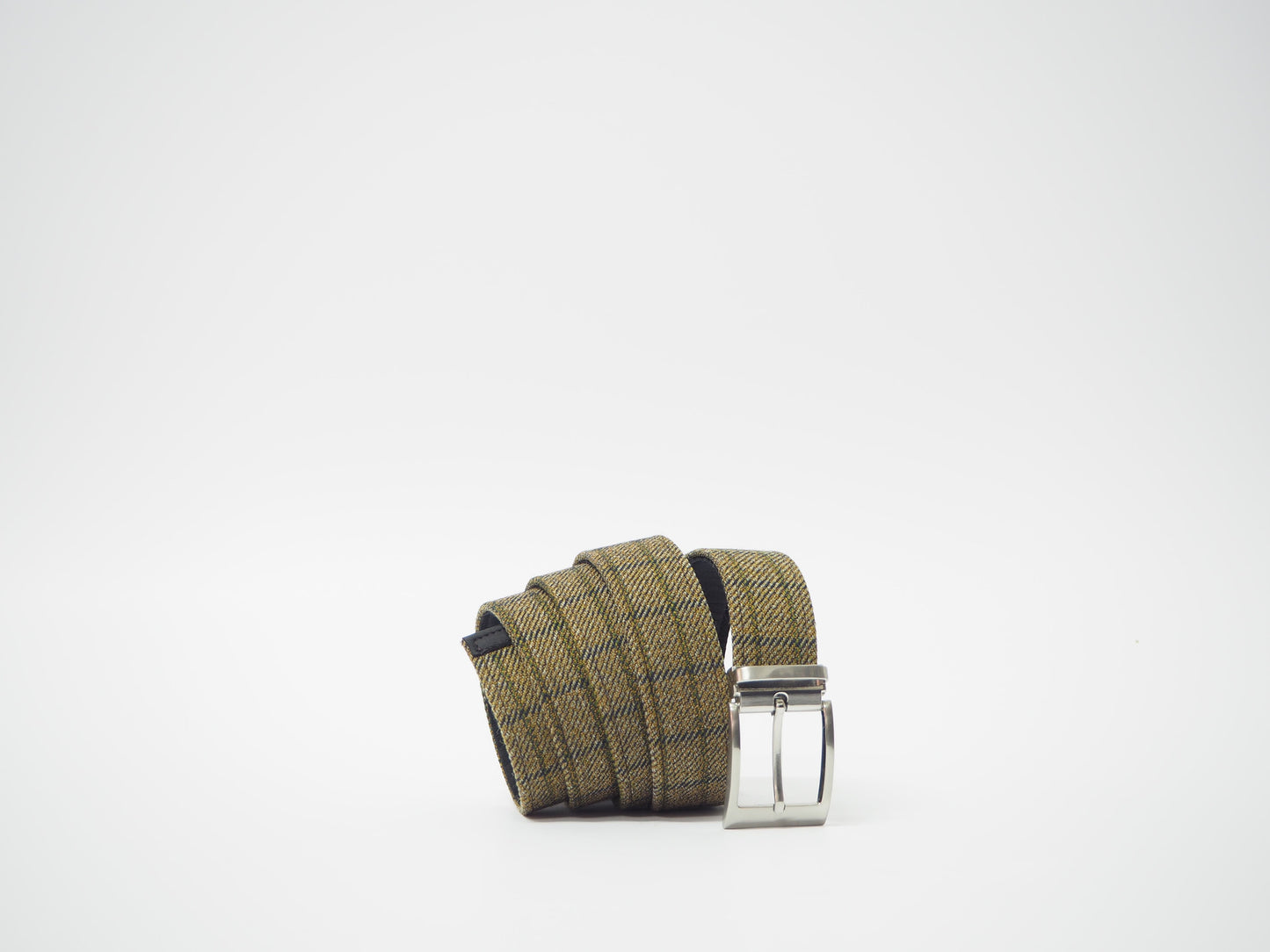 Olive Tartan Men's Dress Shoes + Belt