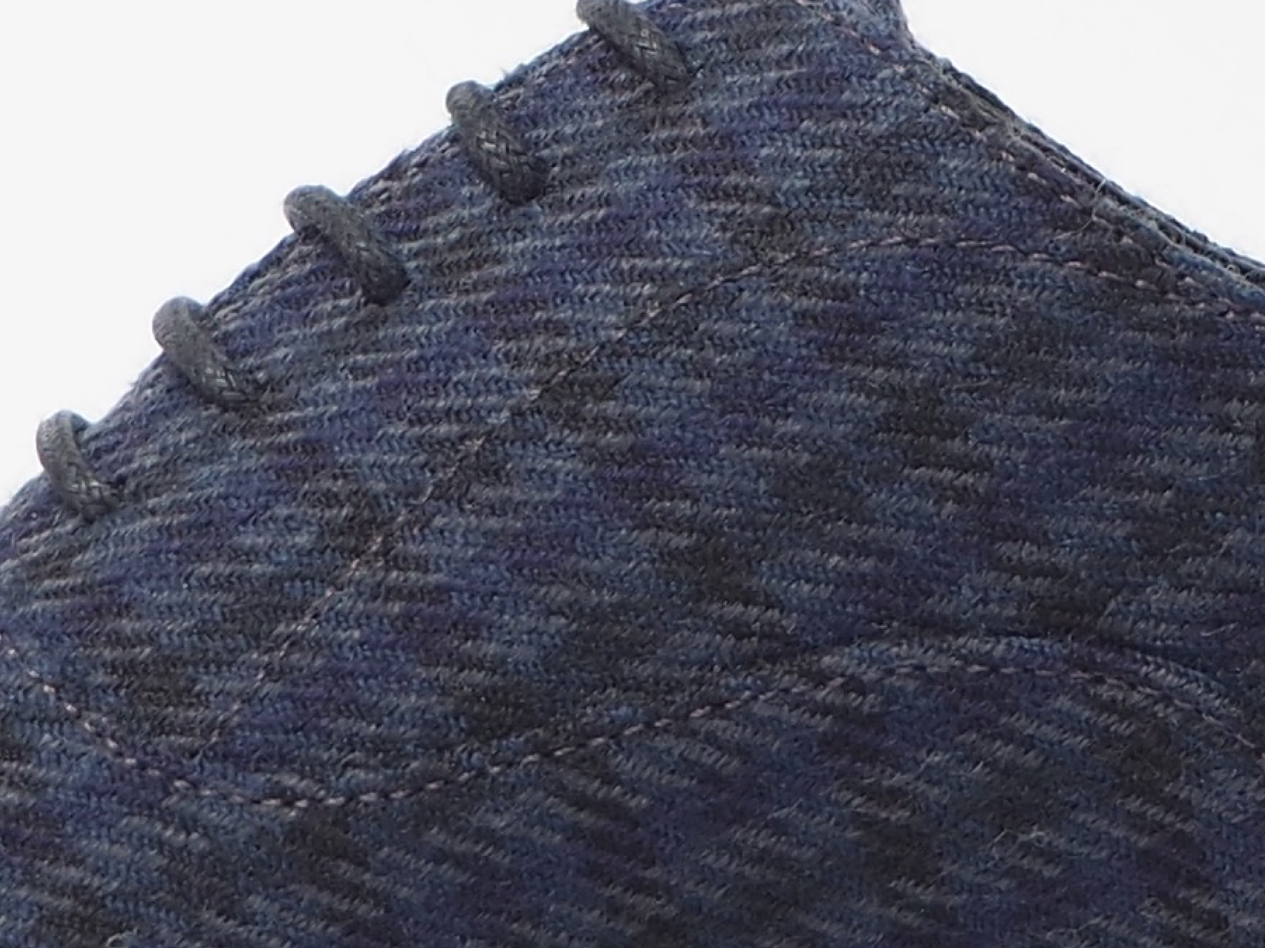 Size 41 - Dark Blue Tartan Oxford + Belt
