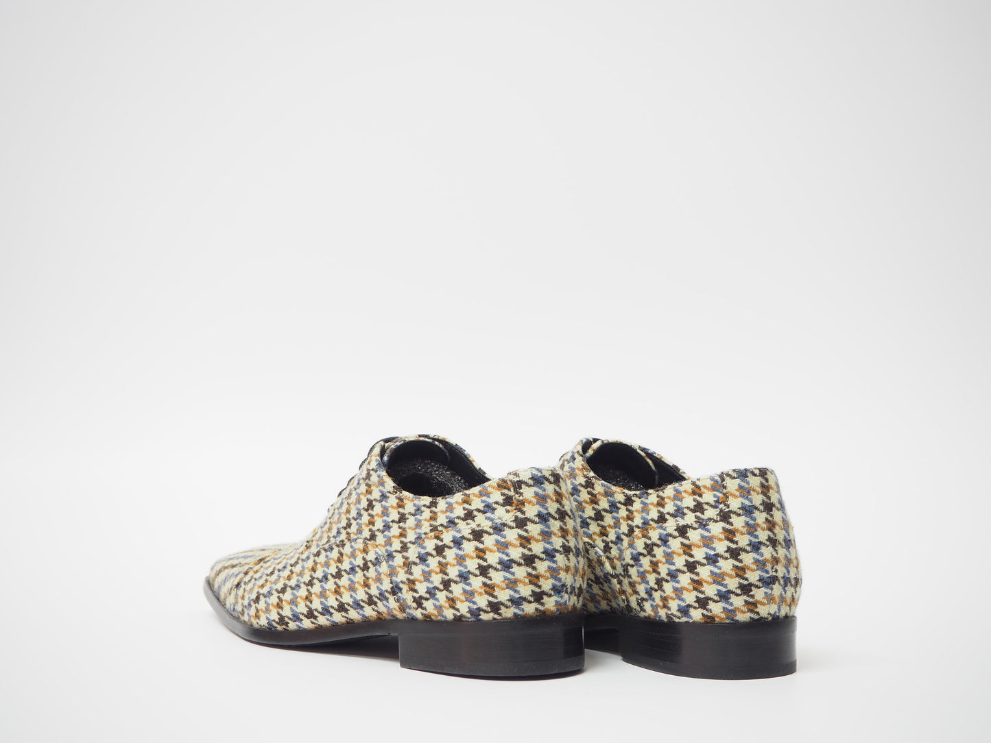 Brown and Blue Men's Dress Shoes + Belt