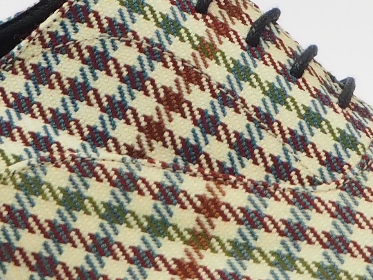 Multicolor Tweed Men's Dress Shoes + Belt