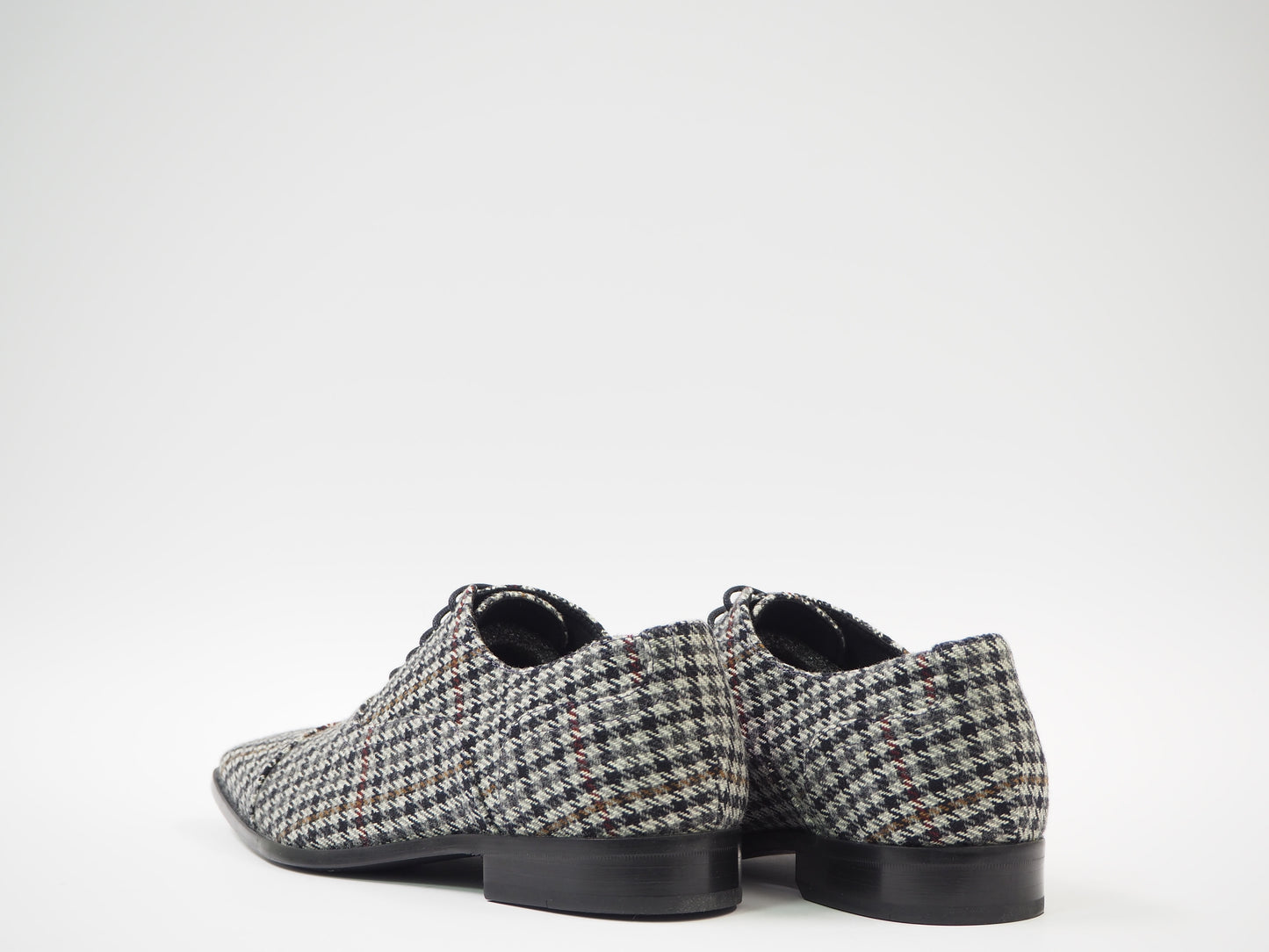 Black & Gray Men's Dress Shoes + Belt