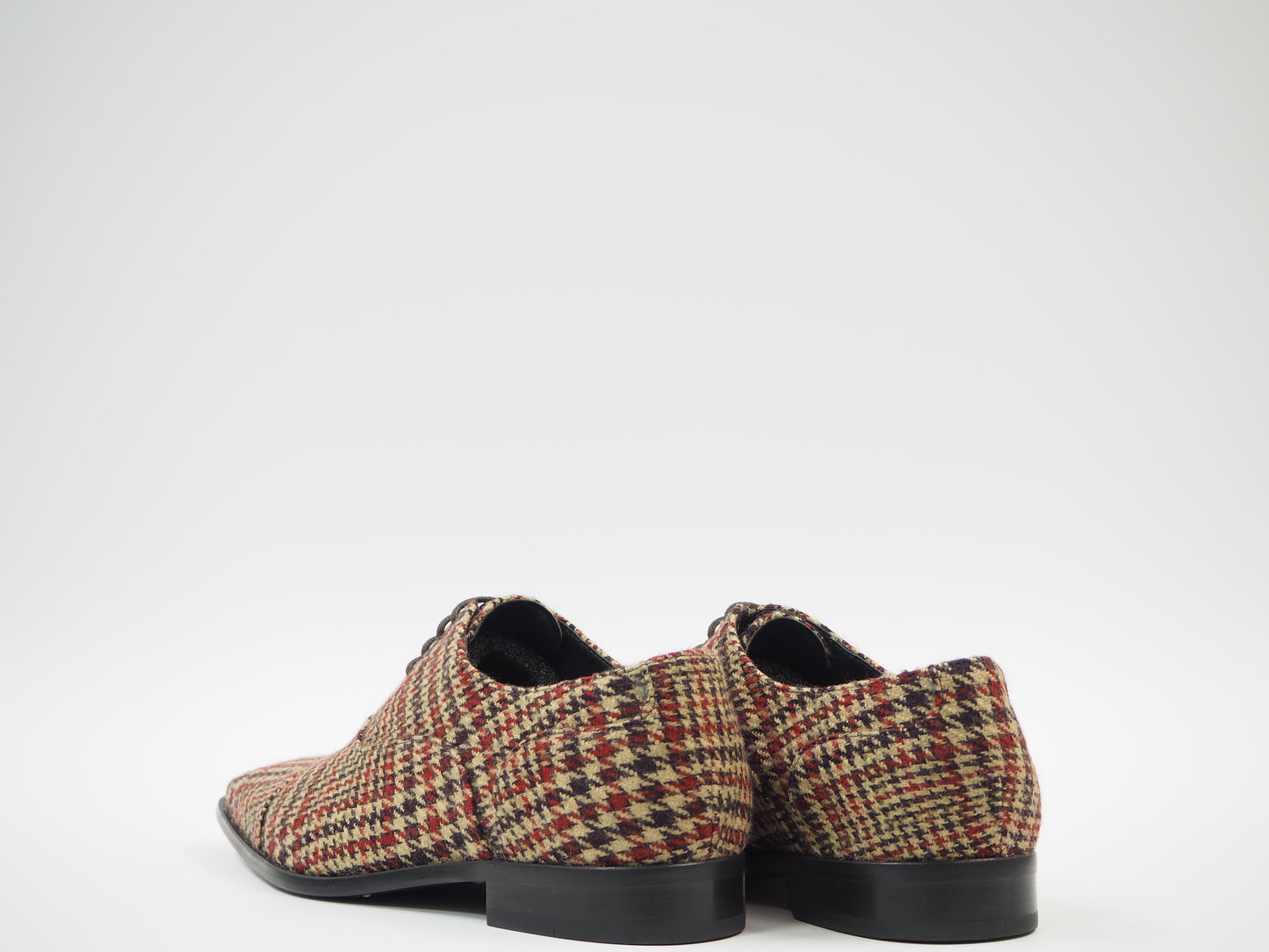 Tan & Red Men's Dress Shoes + Belt