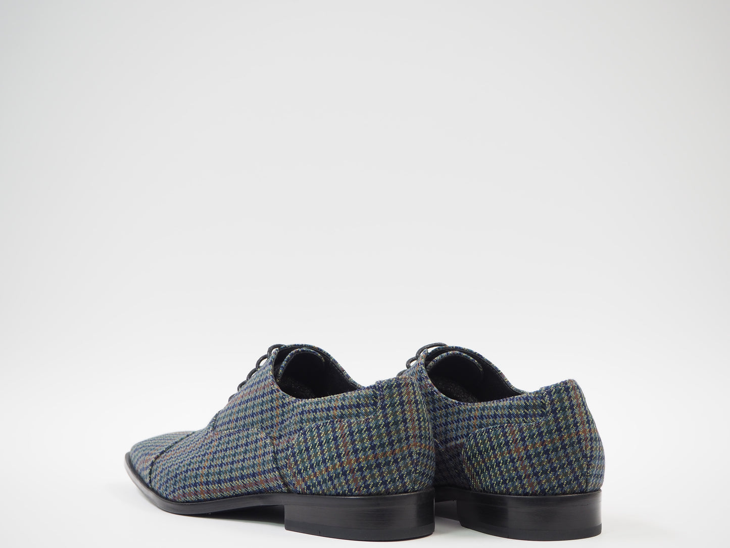 Classic Multicolor Men's Dress Shoes + Belt