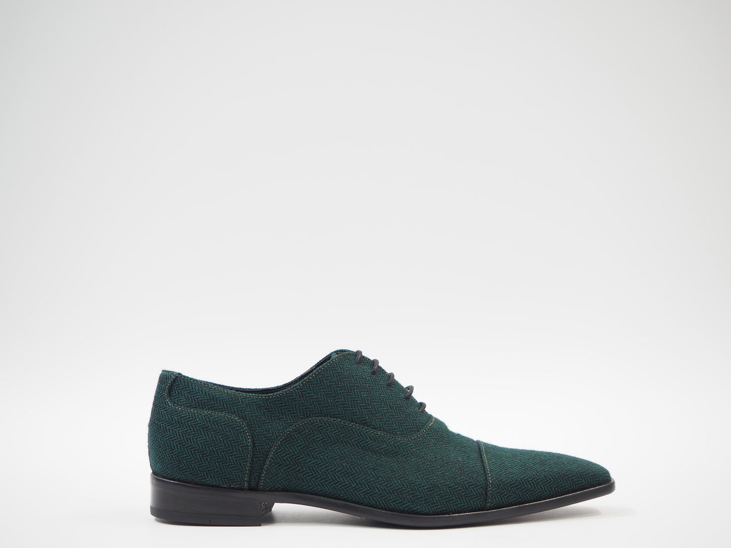 Black & Green Men's Dress Shoes + Belt