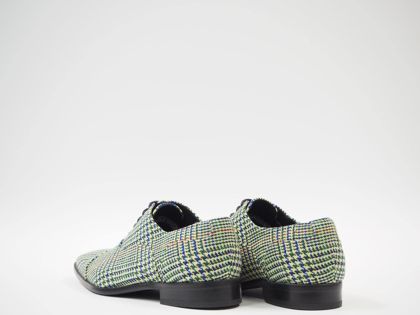 Olive & Blue Men's Dress Shoes + Belt