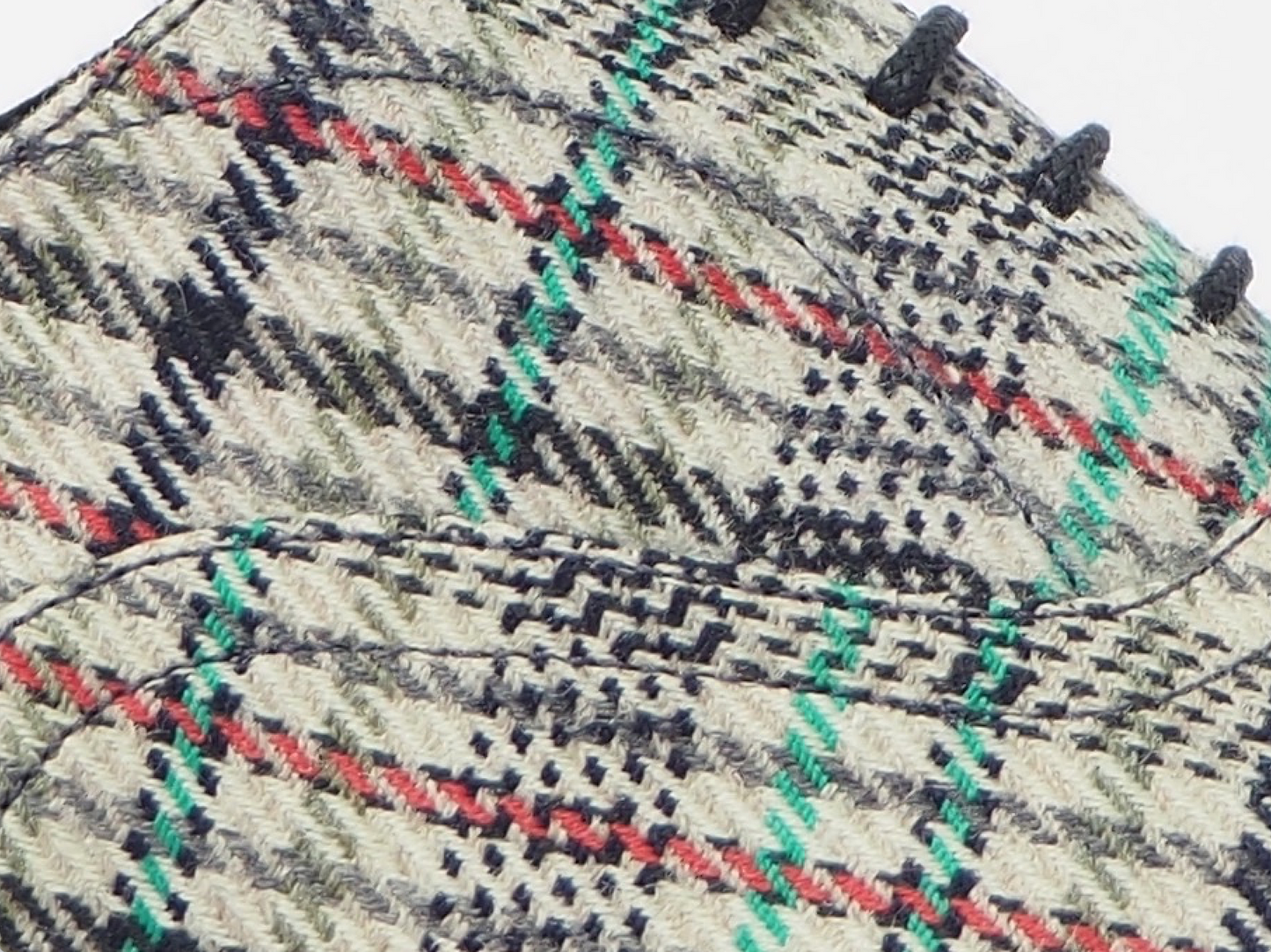 Multicolor Tartan Men's Dress Shoes + Belt