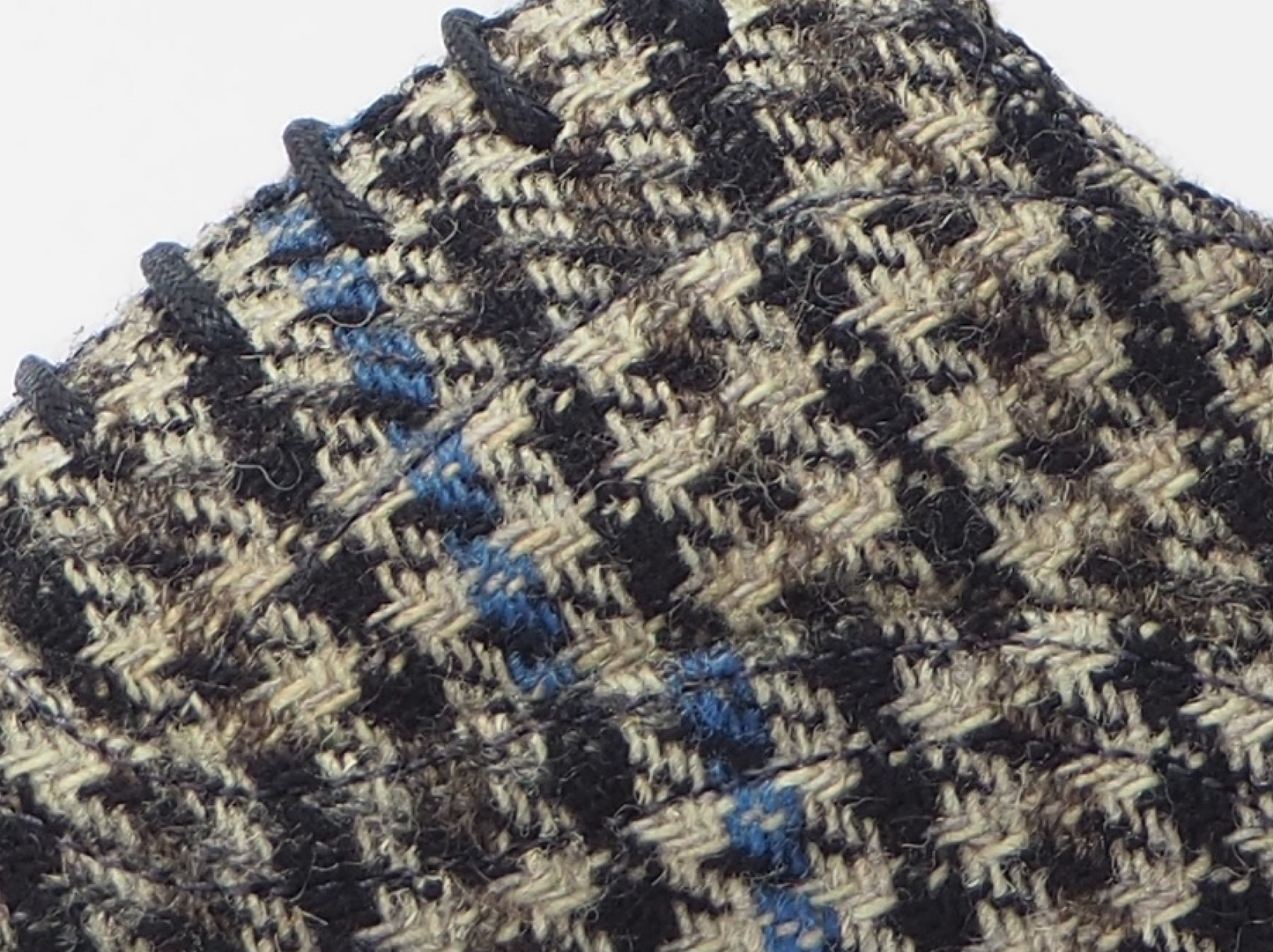 Gray & Black Tartan Men's Dress Shoes + Belt