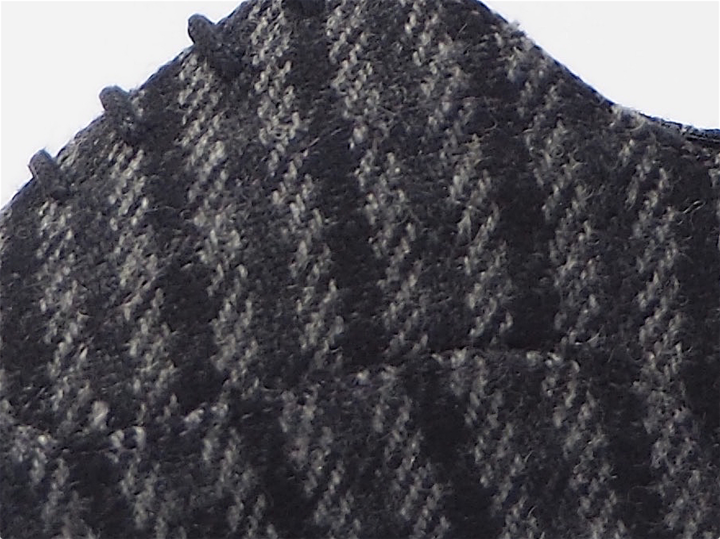 Gray & Black Tweed Men's Dress Shoes + Belt