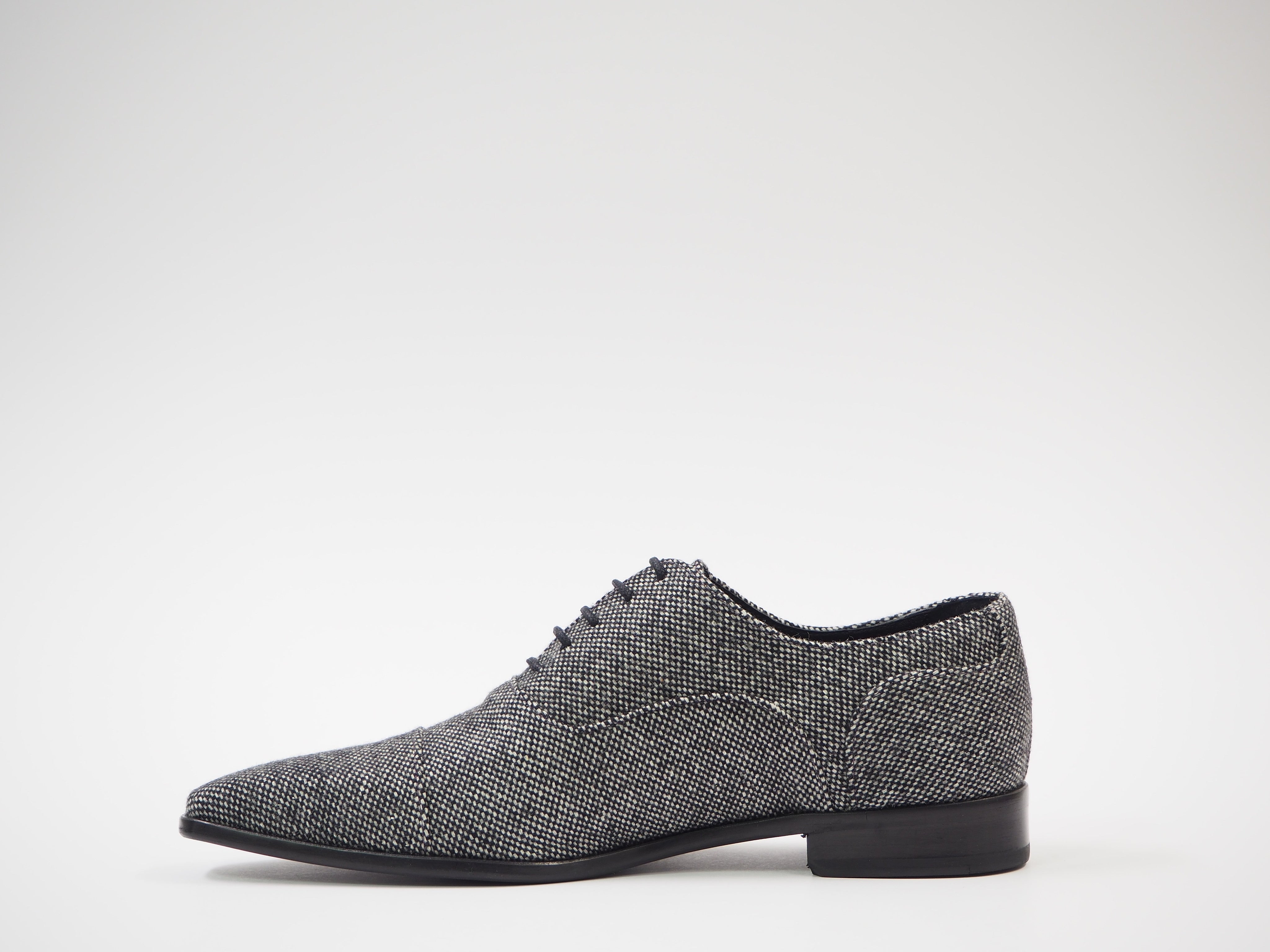 Black and grey dress shoes on sale