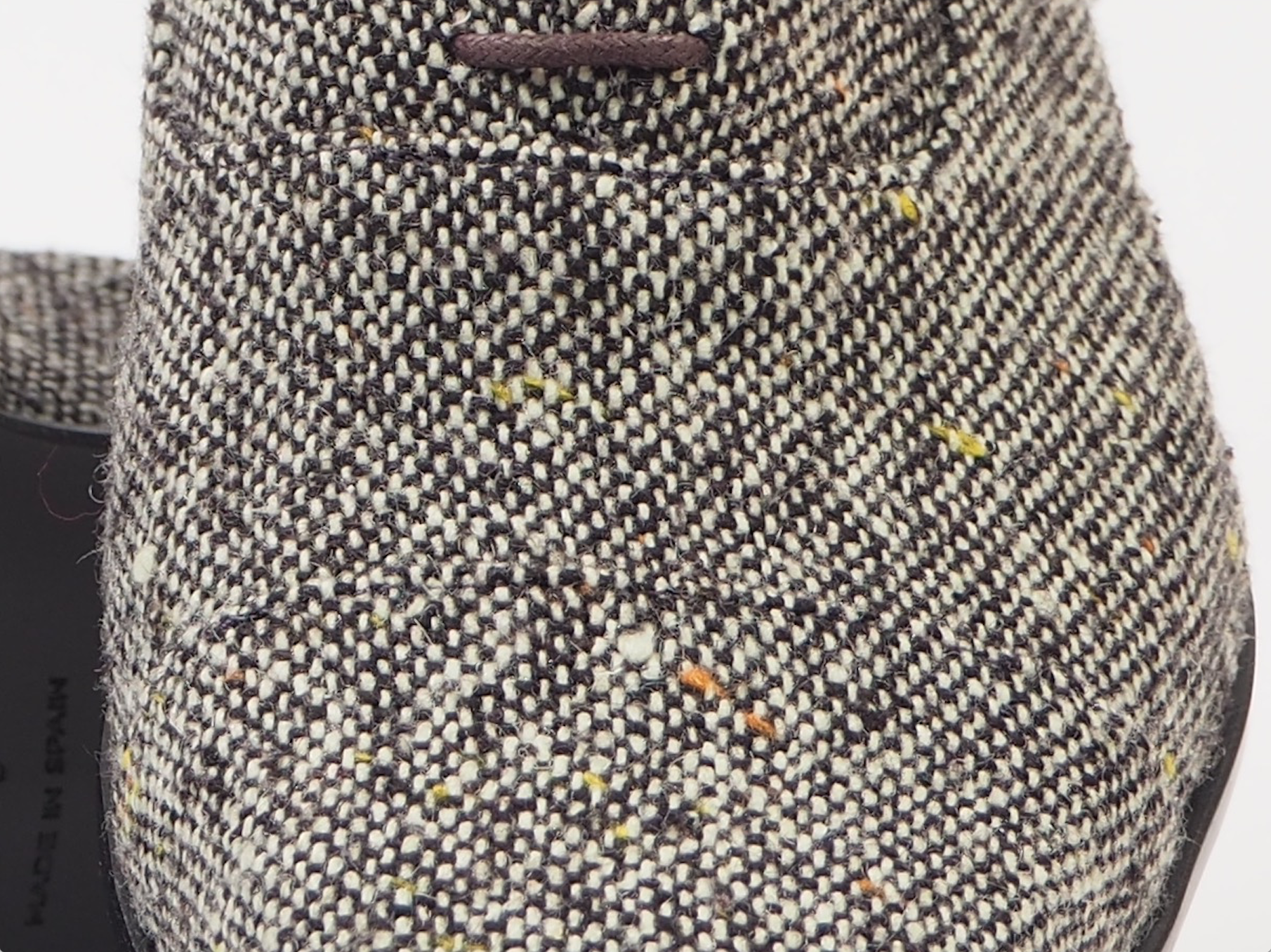 Size 43 - Brown & White Tweed Oxford