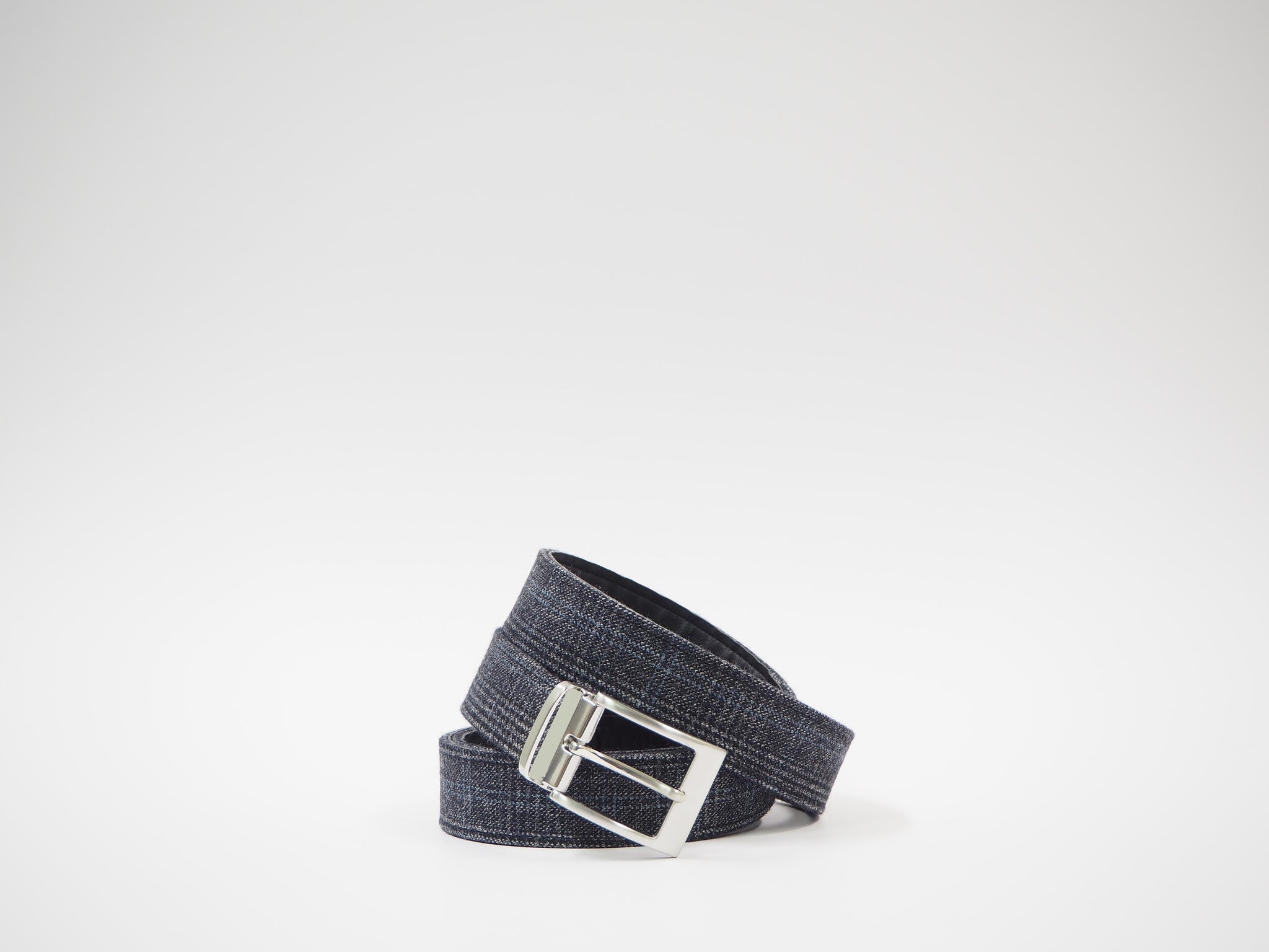 Size 41 - Gray & Blue Oxford + Belt