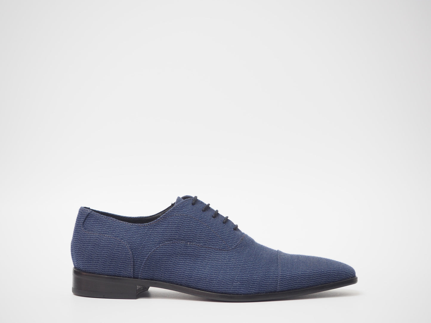 Blue Men's Dress Shoes + Belt