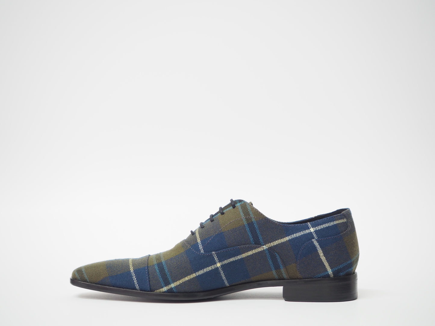 Olive & Blue Men's Dress Shoes + Belt