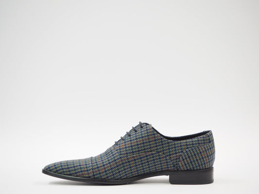 Classic Multicolor Men's Dress Shoes + Belt