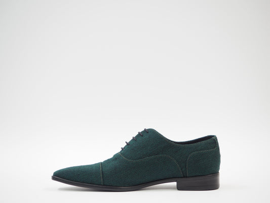 Black & Green Men's Dress Shoes + Belt